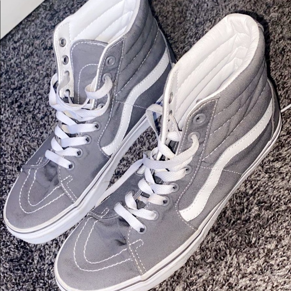 High Top Vans (frost grey)